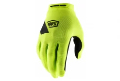 100% Ridecamp Yellow Long Gloves