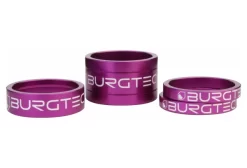 Burgtec Stem Kit Purple Rain (5mm X2. 10mm . 20mm )