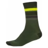 Endura BaaBaa Merino Stripe Forest Socks