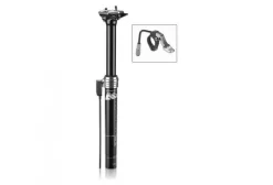 XLC SP-T10 Zadelpen Met Externe Passage Bediening Zwart (Met Bediening)