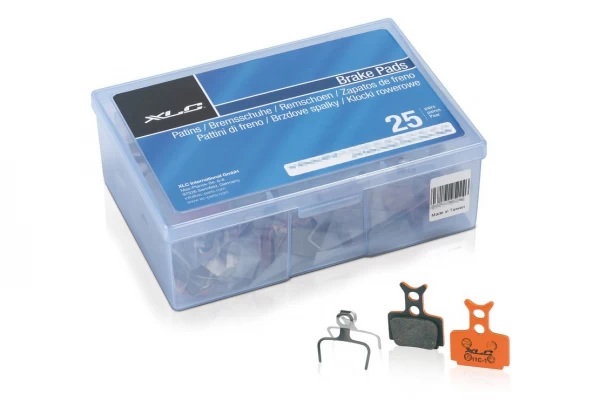Doos XLC BP-O31 Organische Remblokken (x25 Paren) Voor Formula Mega One/R/RX 1 Doos XLC BP-O31 Organische Remblokken (x25 Paren) Voor Formula Mega One/R/RX