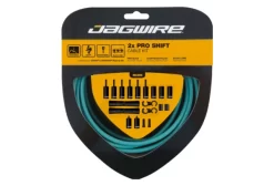 Jagwire 2x Pro Shift Cable & Sleeve Kit Celestial Blue