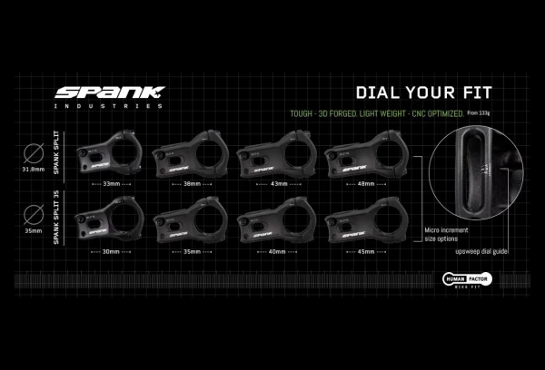 Spank Split 35 Stuurpen 0° 35 Mm Zwart Rood 4 Spank Split 35 Stuurpen 0° 35 Mm Zwart Rood - Afbeelding 4