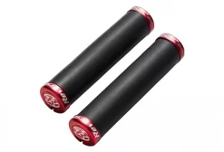 Paar Reverse Seismic-Ergo Handvatten ø32mm Zwart Rood