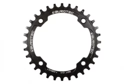 Burgtec E-Bike Kettingblad 104mm Narrow Wide 12V (schroefdraad) Zwart