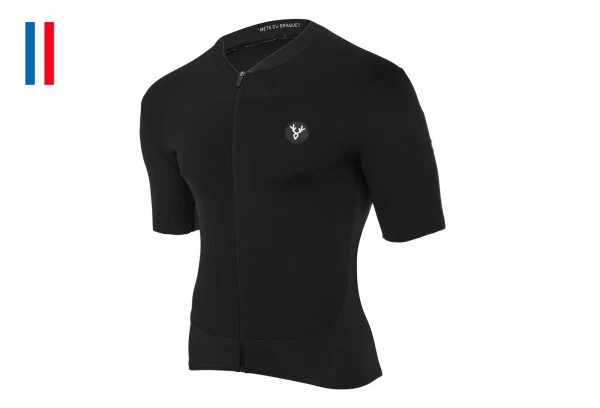 LeBram Allos Korte Mouw Jersey Zwart Slim Fit 1 LeBram Allos Korte Mouw Jersey Zwart Slim Fit