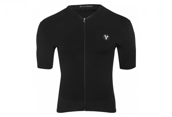 LeBram Allos Korte Mouw Jersey Zwart Slim Fit 2 LeBram Allos Korte Mouw Jersey Zwart Slim Fit - Afbeelding 2