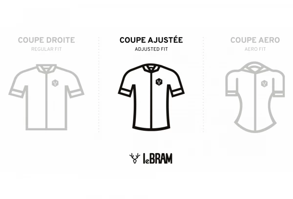 LeBram Allos Korte Mouw Jersey Zwart Slim Fit 6 LeBram Allos Korte Mouw Jersey Zwart Slim Fit - Afbeelding 6