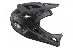 Leatt MTB 3.0 Enduro Afneembare Kinband Helm Zwart
