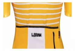 LeBram Ventoux Women's Short Sleeve Jersey Yellow Fitted -Mtb-Mountainbiken Winkel 17308115f6e30f8e44ed0.55936371