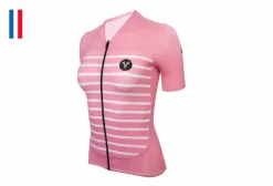 LeBram Ventoux Salmon Women's Short Sleeve Jersey Adjusted Cut