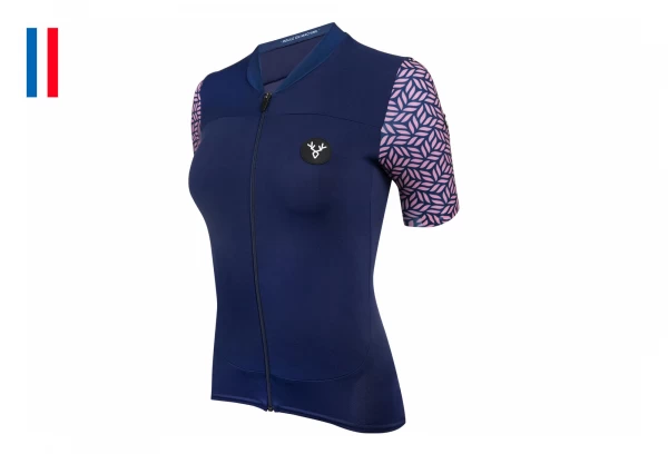 LeBram Aspin Womens Navy Short Sleeve Jersey Tailored Fit 1 LeBram Aspin Womens Navy Short Sleeve Jersey Tailored Fit