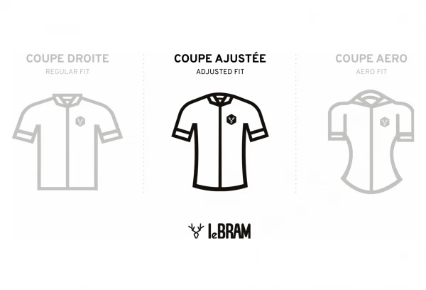 LeBram Aspin Womens Navy Short Sleeve Jersey Tailored Fit 2 LeBram Aspin Womens Navy Short Sleeve Jersey Tailored Fit - Afbeelding 2