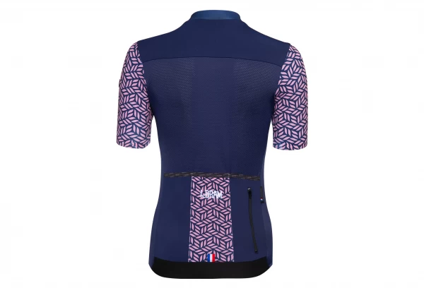 LeBram Aspin Womens Navy Short Sleeve Jersey Tailored Fit 4 LeBram Aspin Womens Navy Short Sleeve Jersey Tailored Fit - Afbeelding 4