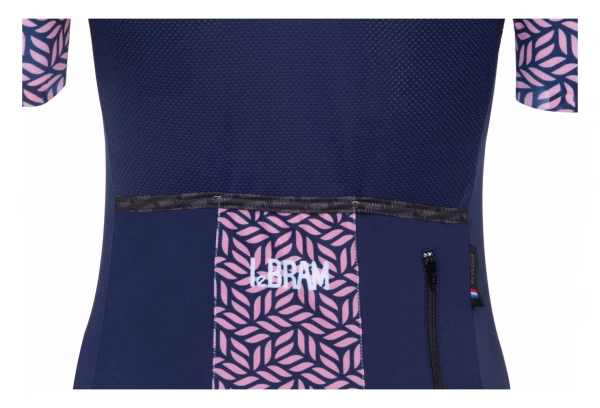 LeBram Aspin Womens Navy Short Sleeve Jersey Tailored Fit 6 LeBram Aspin Womens Navy Short Sleeve Jersey Tailored Fit - Afbeelding 6