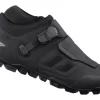 Paar Shimano ME702 MTB Schoenen Zwart