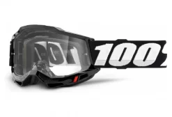 100% ACCURI 2 Goggle | Black | Clear Lenses
