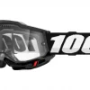 100% ACCURI 2 Enduro MTB Goggle | Black | Clear Lenses