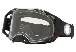 Oakley Airbrake MX Tuff Blocks Goggle Black Gunmetal Clear / Ref. OO7046-B0