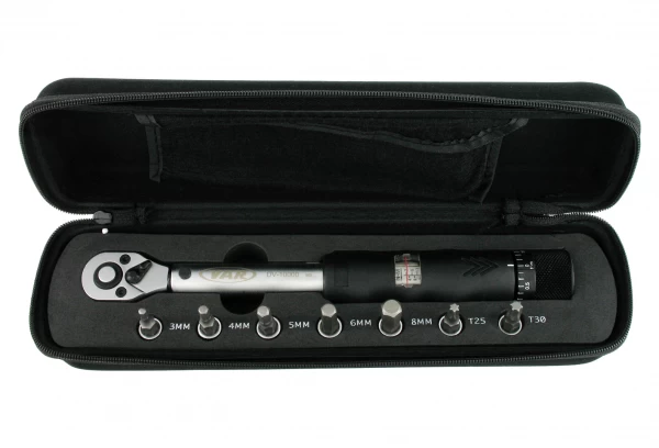 VAR 3 To 14Nm Torque Wrench With Tips 2 VAR 3 To 14Nm Torque Wrench With Tips - Afbeelding 2