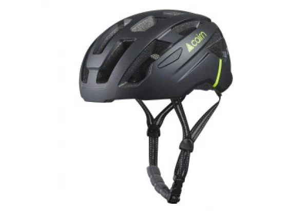 Cairn Prism II Helm Zwart / Mat Geel