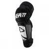Kniebeschermers Met Leatt 3DF Hybrid Ext Scheenbeschermers Wit / Zwart