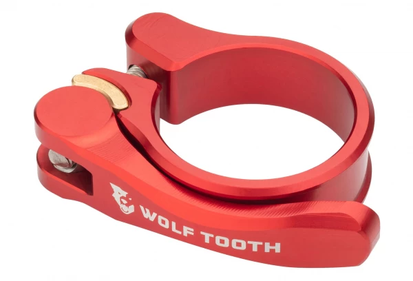 Wolf-tooth Wolf Tooth Zadelpenklem Quick Release Rood 1 Wolf-tooth Wolf Tooth Zadelpenklem Quick Release Rood