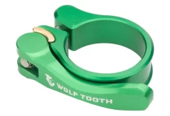 Wolf-tooth Wolf Tooth Zadelpenklem Quick Release Groen