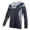 O'Neal ELEMENT FR HYBRID V.22 Long Sleeve Jersey Zwart / Grijs