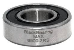 Black-bearing Black Bearing 61900-2RS Max 10 X 22 X 6 Mm