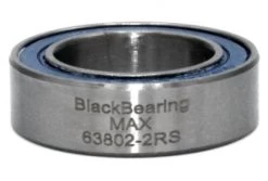 Black-bearing Black Bearing 63802 2RS Max 15 X 24 X 7 Mm