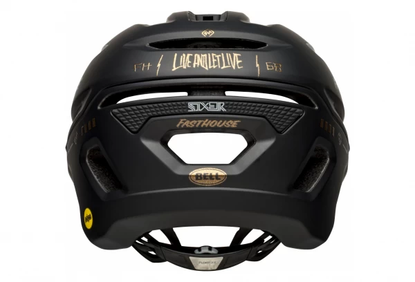Bell Sixer Mips Fasthouse Helm Zwart Goud 2022 3 Bell Sixer Mips Fasthouse Helm Zwart Goud 2022 - Afbeelding 3