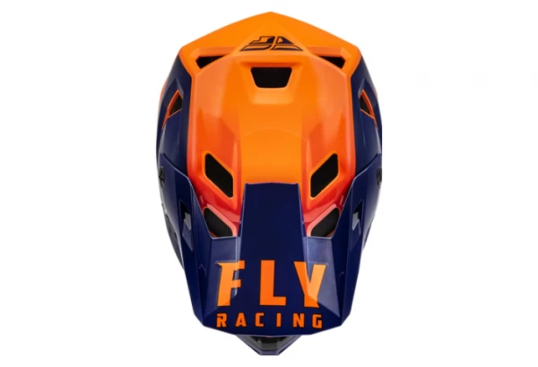 Fly Racing Rayce Integral Helm Red / Orange / Black 3 Fly Racing Rayce Integral Helm Red / Orange / Black - Afbeelding 3