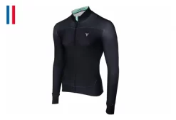 LeBram Croix Fry Long Sleeve Jersey Black Green Fitted