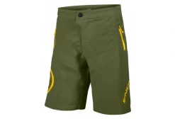 Endura MT500JR Kid's Shorts Met Groene Onderbroek