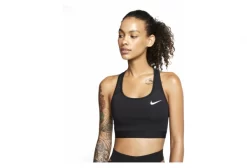 Nike Dri-Fit Swoosh Bra Womens Black