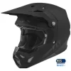 Fly Racing Formula CP Solid Volgelaatshelm Zwart