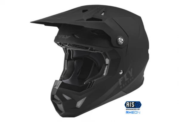 Fly Racing Formula CP Solid Volgelaatshelm Zwart 1 Fly Racing Formula CP Solid Volgelaatshelm Zwart