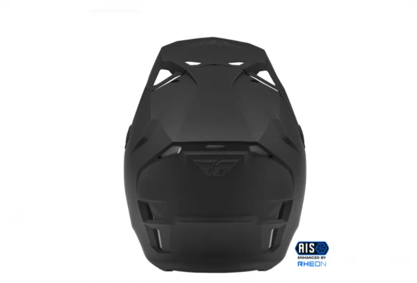 Fly Racing Formula CP Solid Volgelaatshelm Zwart 2 Fly Racing Formula CP Solid Volgelaatshelm Zwart - Afbeelding 2