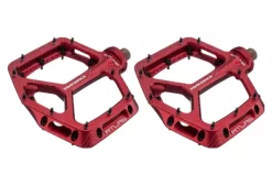 Atlas Red Race Face Flat Pedal Pair