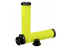 NEATT Grips Lock On Lamelles Neon Gele Locks Noirs