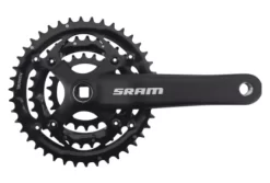 Sram S600 3.0 Square Axle 175mm 42/32/22 8 Speed Black Crankstel