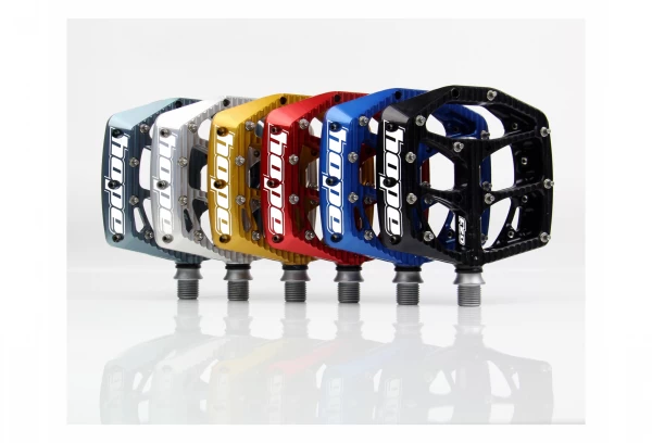 Hope F20 Flat Pedalen Blauw 2 Hope F20 Flat Pedalen Blauw - Afbeelding 2