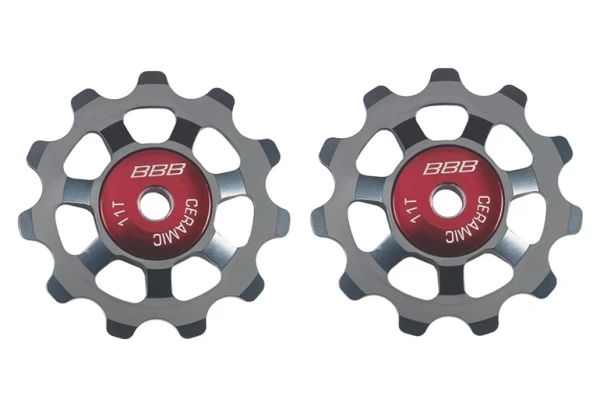 BBB Paar ALUBOYS Rollers C Ramic 9-10-11 Snelheden 1 BBB Paar ALUBOYS Rollers C Ramic 9-10-11 Snelheden