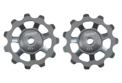 Paar BBB ALUBOYS Rollers Stalen Lagers 9-10-11 Grijze Versnellingen