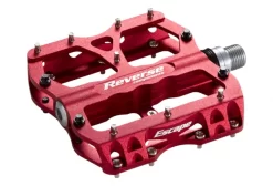 Reverse Escape Flat Pedals - Red