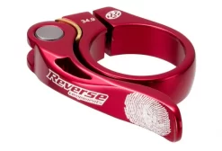REVERSE Seat Clamp LONG LIFE 34.9 Mm Red