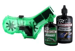 FINISH LINE CHAIN CLEANER Reinigingsset + Smeermiddel + Ontvetter
