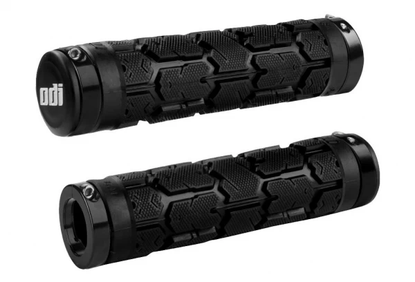 Odi Rogue Flangeless Lock-On Grips - Black 1 Odi Rogue Flangeless Lock-On Grips - Black