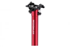 WOODMAN Zadelpen GT2 Aluminium - Rood